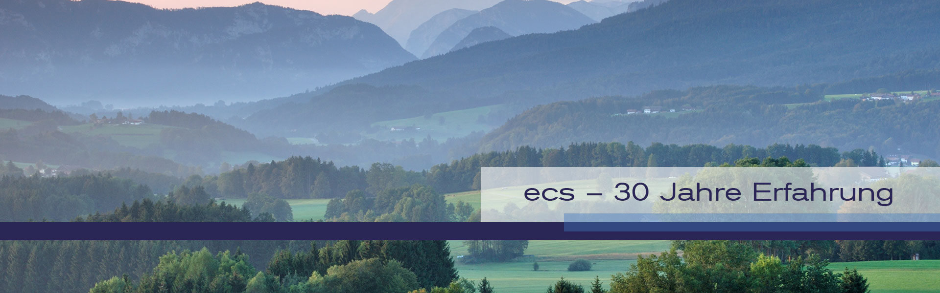 ecs - 30 Jahre Erfahrung