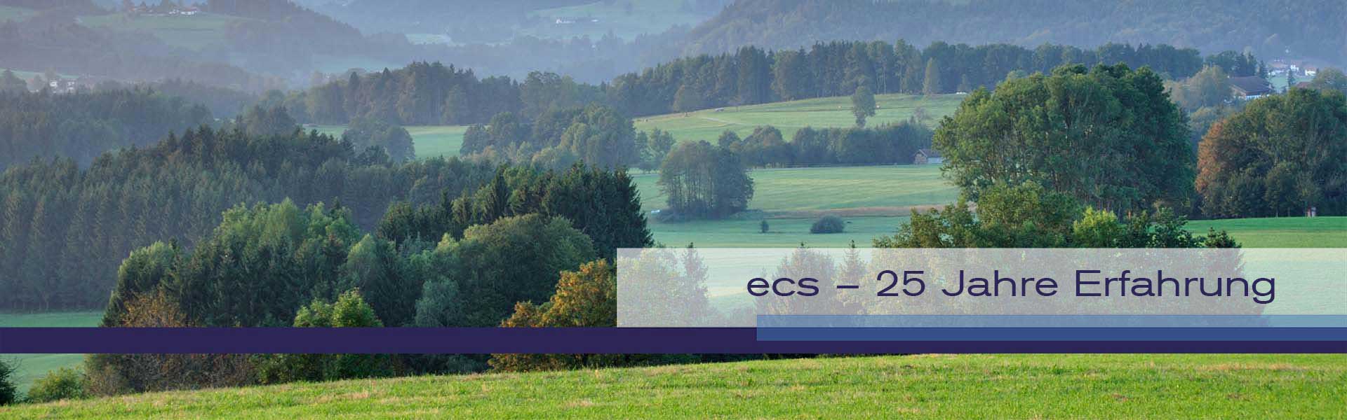 ecs - 25 Jahre Erfahrung
